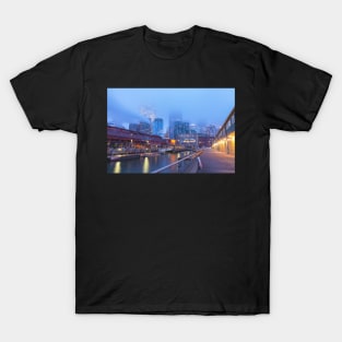 Seattle Foggy Dawn T-Shirt